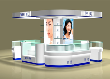 杭州化妆品展柜设计